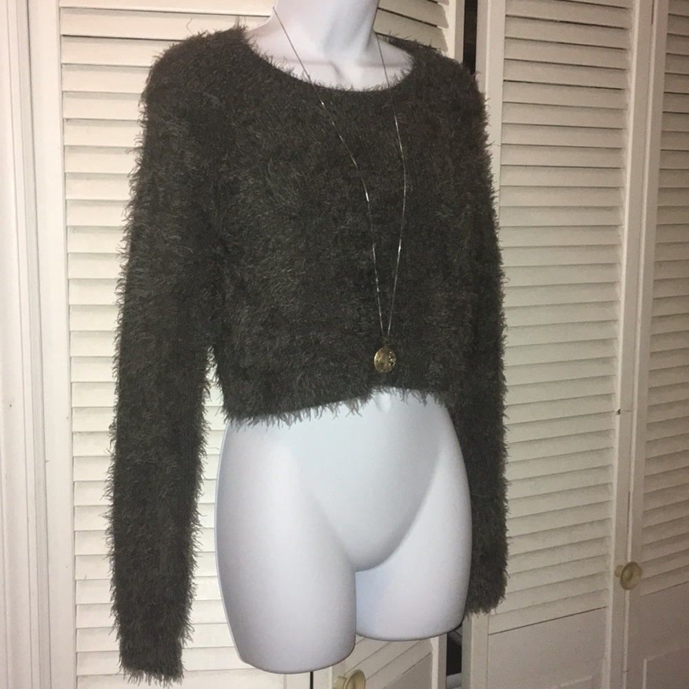 Abercrombie and Fitch Size XS charcoal grey  soft